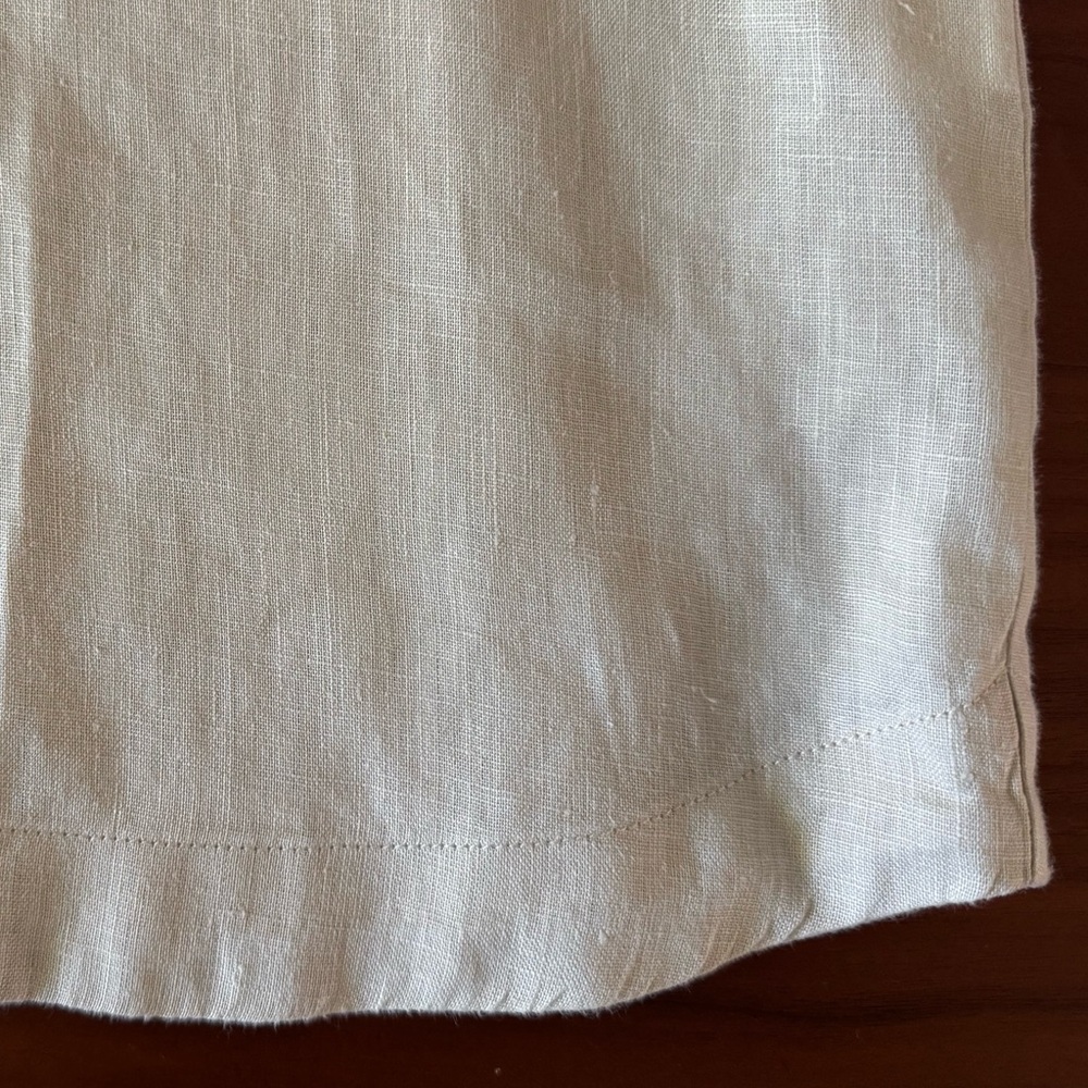 United Colors of Benetton Sleeveless Linen Blouse - Picture 6 of 12